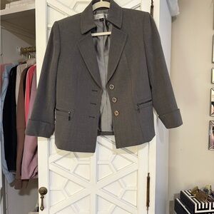 Women's Gray Blazer